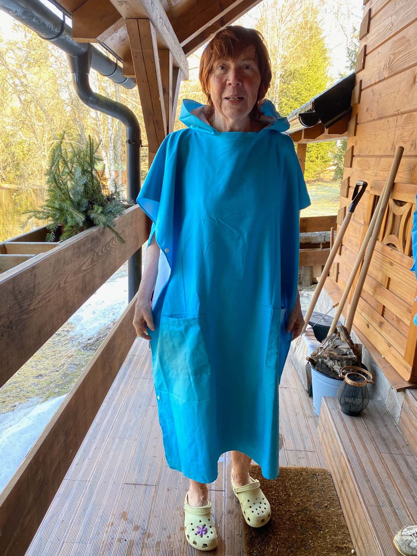 Přední Věra v plné koupací výbavě